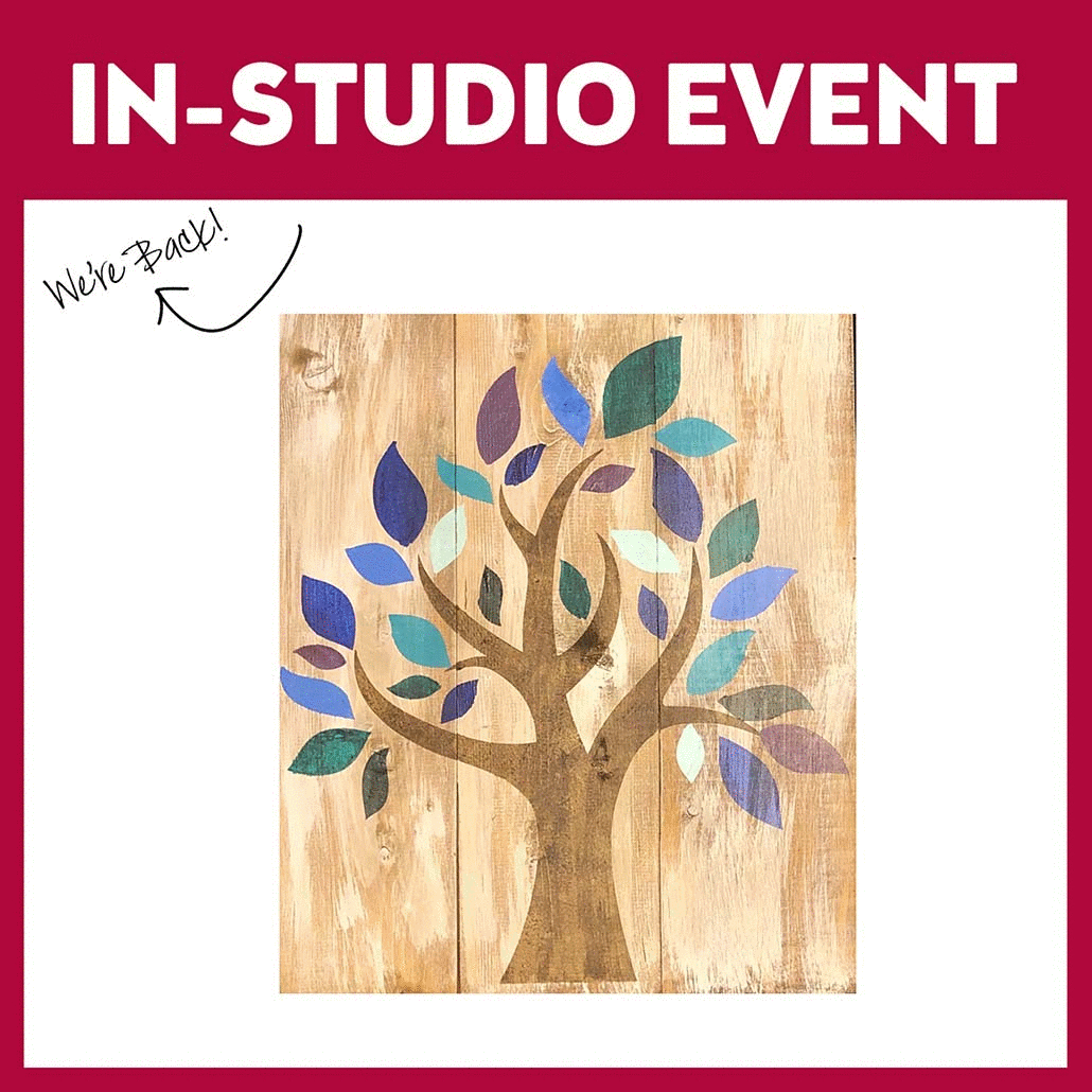 Vino & Vision: Vision Tree Board - In studio or Virtual